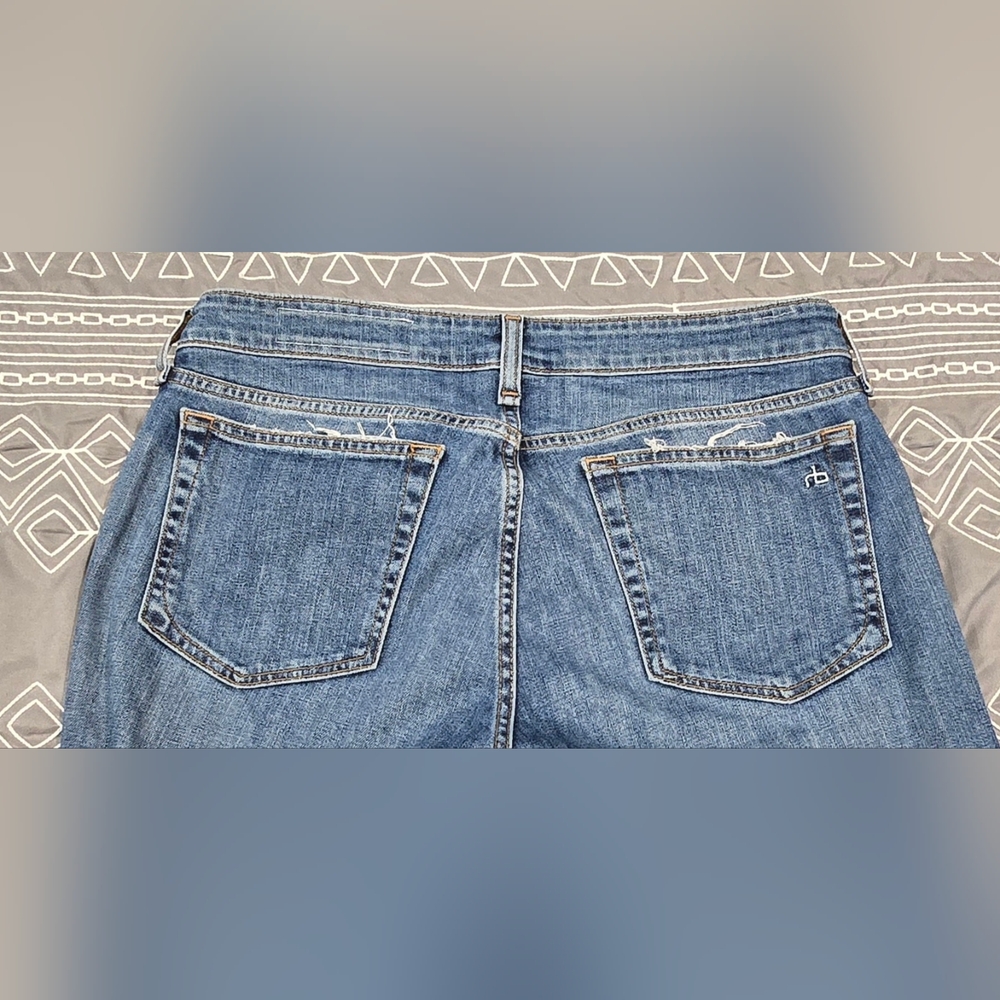 Rag & Bone Dre Low Rise Slim Boyfriend Jeans Size 28 - Picture 4 of 8